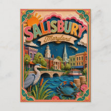 PopCut States Salisbury Maryland Papierkunst