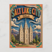 PopCut States Salt Lake City Utah Papierkunst