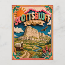 PopCut States Scottsbluff Nebraska Papierkunst