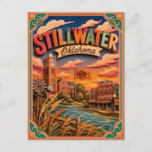 PopCut States Stillwater Oklahoma Papierkunst
