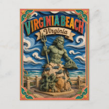 PopCut States Virginia Beach Virginia Papierkunst
