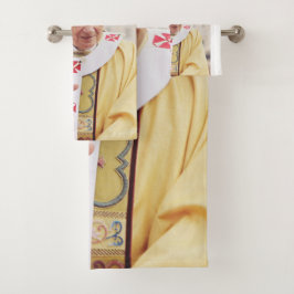 Pope Benedict XVI T - Shirt Badhandtuch Set