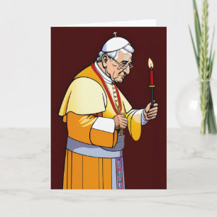 Pope Card Feiertagskarte