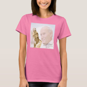 Pope John Paul II Collage T - Shirt