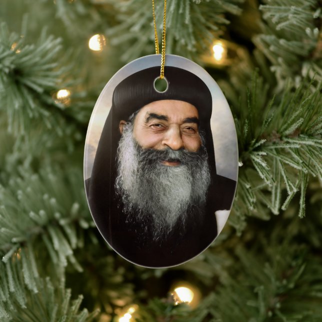 Pope Kyrillos VI Keramik Ornament (Baum)
