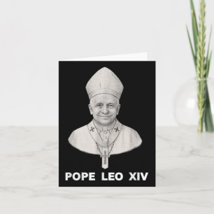 Pope Leo Xiv Portrait Karte