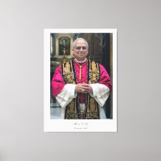 Pope Leo XIV Robert Francis Prevost Leinwanddruck