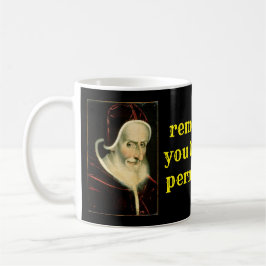 Pope Pius V Erlaubnis Kaffeetasse