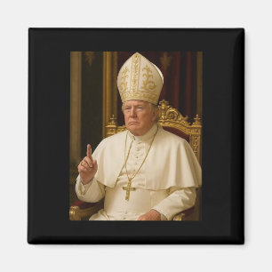 Pope Trump Funny Präsident Trump Magnet
