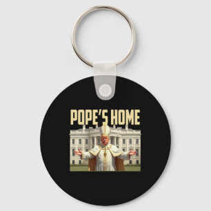 Pope Trump Zuhause Trump Pope Donald Trump Polimp Schlüsselanhänger