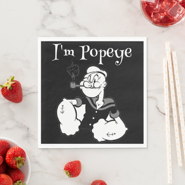 Popeye Paper Napkin Serviette (Beispiel)