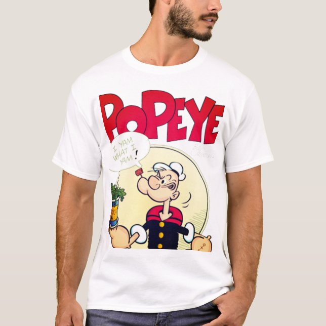 POPEYE THEME T - SHIRT (Vorderseite)
