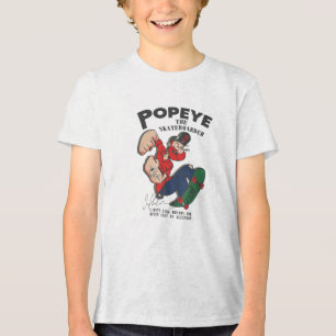 Popeye und die Skateboarder Tri-Blend Shirt