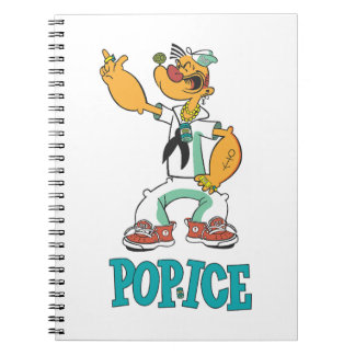 Popeye Vintage 1990er Parodie Notizblock