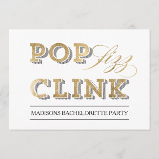 PopFizzclink-Party Einladung