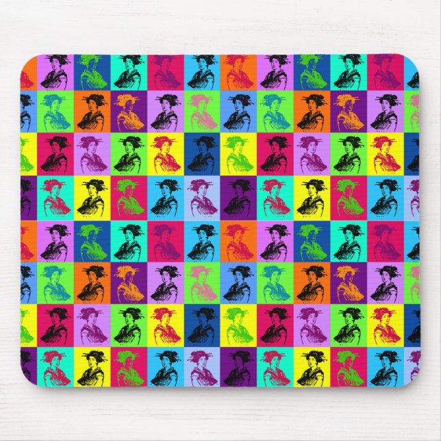 PopGeishas Mousepad (Vorne)