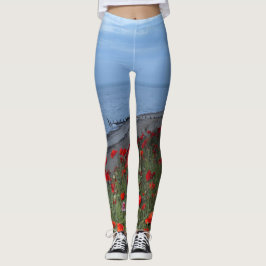Popies und der Ozean Leggings