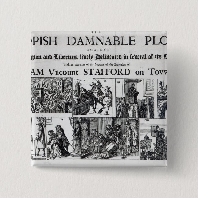 Popish Damnable Button (Vorderseite)