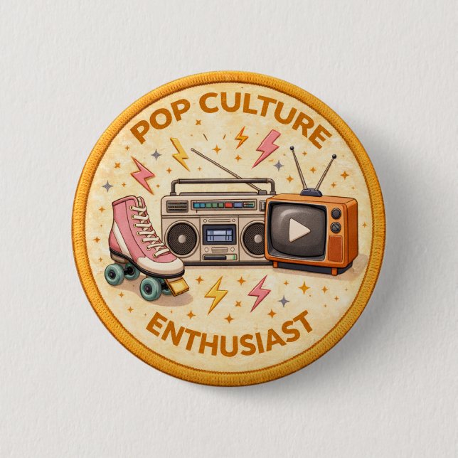 Popkultur Button (Vorderseite)