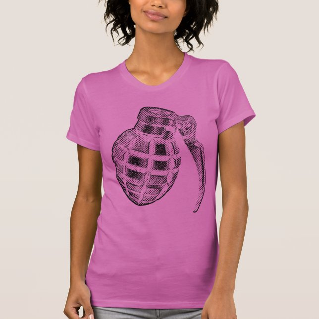 Popkunstgranate T-Shirt (Vorderseite)