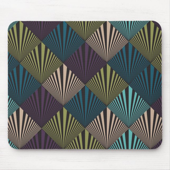 Popkunsthintergrund Mousepad (Vorne)