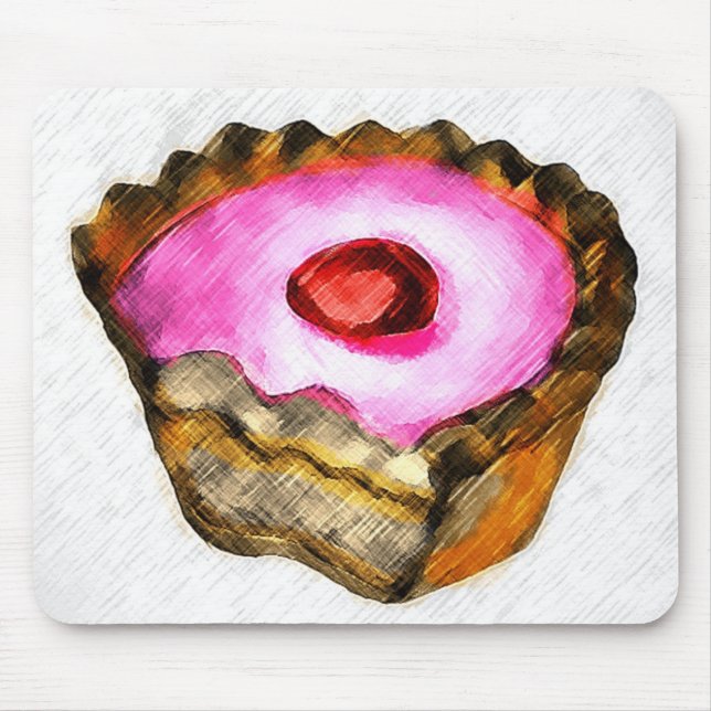 Popkunstkuchen Mousepad (Vorne)