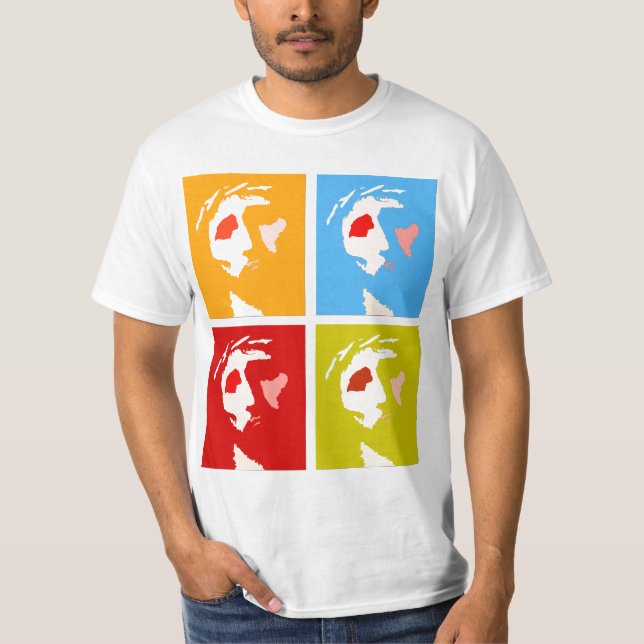 Popkunstt-shirt Jesuss Christus T-Shirt (Vorderseite)