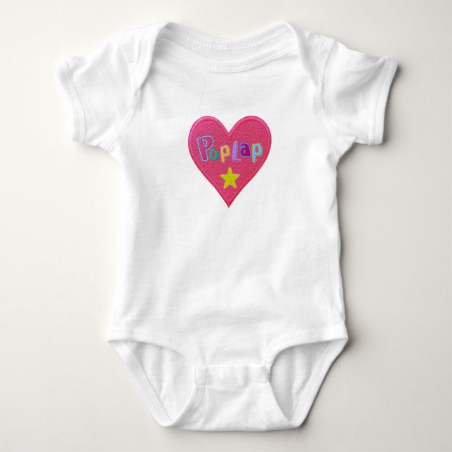 POPLAP Afrikaans / Afrikaaner / südafrikanische Mä Baby Strampler (Vorderseite)