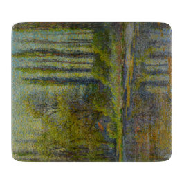 Poplar Trees in Spring (Utah Landscape) (USA Art Schneidebrett