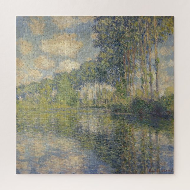 Poplars auf der Epte - Monet (Vertikal)