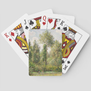 Poplars, Éragny Camille Pissarro Spielkarten