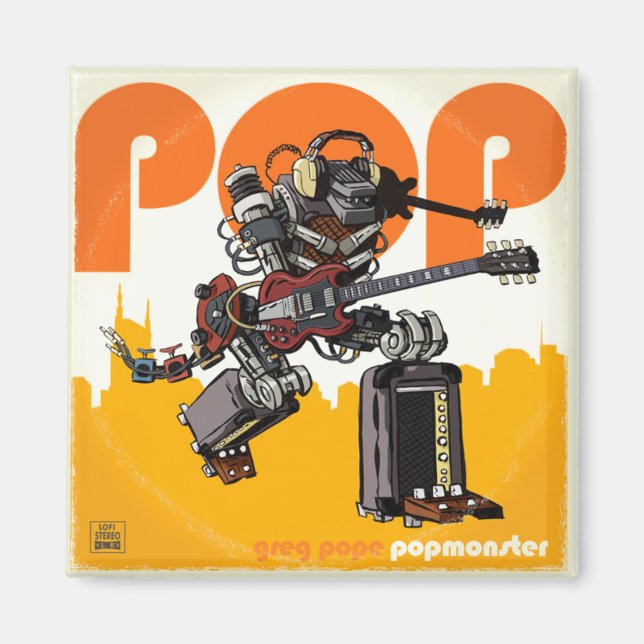 POPMONSTER ALBUM MAGNET (Vorne)