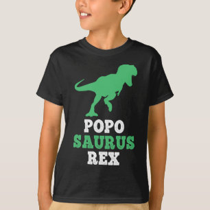 Popo-Saurus Rex Dino Dinosaur Lustig Poposaurus  T-Shirt