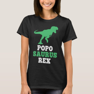 Popo-Saurus Rex Dino Dinosaurier Poposaurus Lustig T-Shirt
