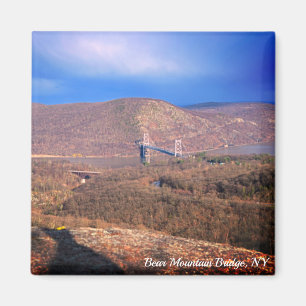 Popolopen-Weg Aussicht auf die Bärenbrücke Magnet