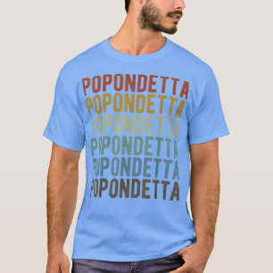 Popondetta City Papua Neueste Guinea Retro T-Shirt