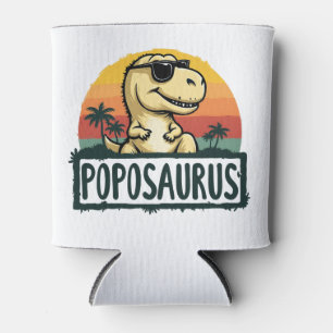 Poposaurus Dinosaurier Grandpa Saurus Vatertag Dosenkühler