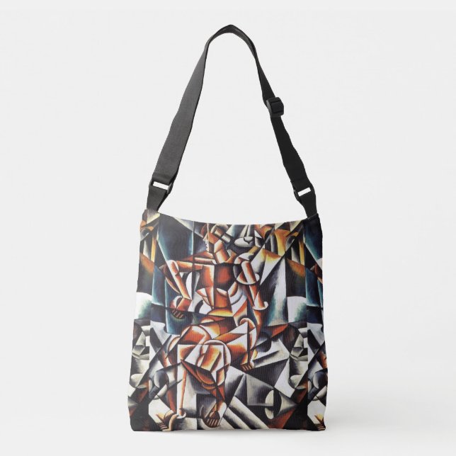 Popova-Kunsttaschen Tragetaschen Mit Langen Trägern (Vorderseite)