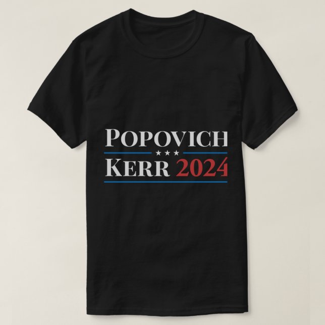 Popovich Kerr 2024 T-shirt classique (Design devant)