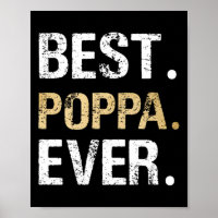 Poppa Geschenk von Grandtochter Grandson Best Popp