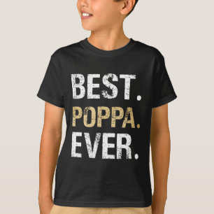 Poppa Geschenk von Grandtochter Grandson Best Popp T-Shirt