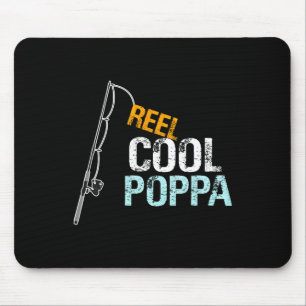 Poppa Geschenk von Grandtochter Grandson Reel Cool Mousepad