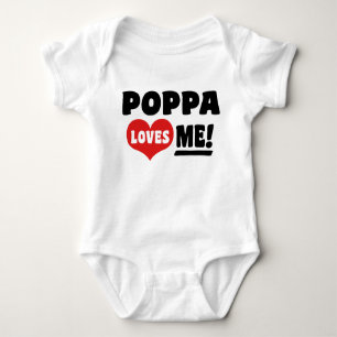 Poppa Lieben Baby Strampler