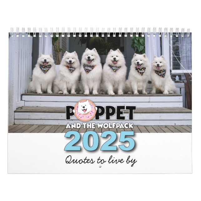 Poppet und der Wolfpack - Zitate zum Leben von Kalender (Titelbild)