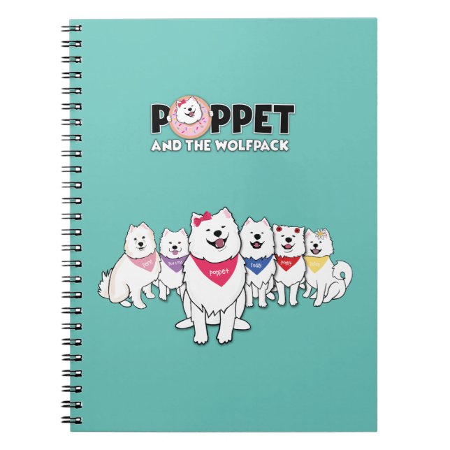 Poppet und Gang Notizblock (Vorderseite)