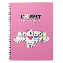 Poppet und Gang Notizblock