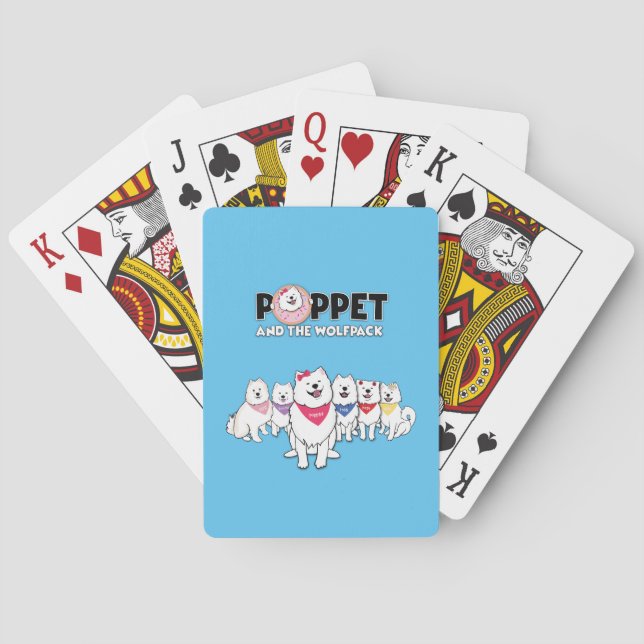 Poppet und Gang Spielkarten (Rückseite)
