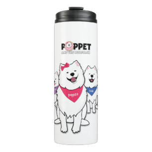 Poppet und Gang Thermosbecher