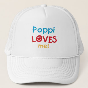 Poppi Lieben Me T - Shirt und Geschenke Truckerkappe