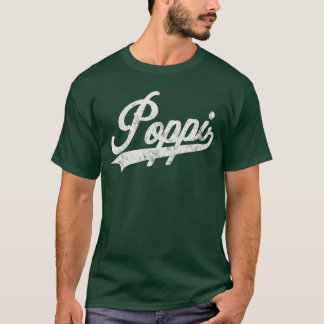 Poppi Retro-Stil für lustiges Poppi-Opa-Geschenk M T-Shirt